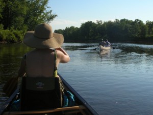 Paddling on the St. Croix River