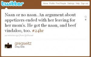 Naan or no naan, micro-fiction