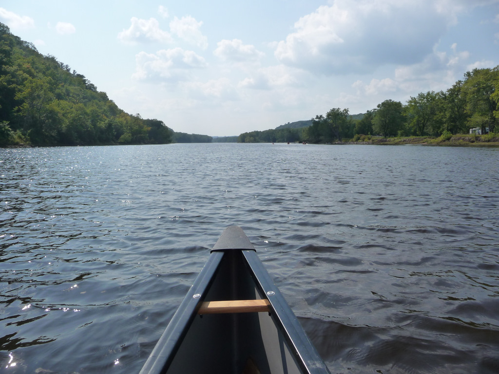 The view from the bow