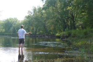 A little unsuccessful fishing