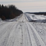 Crex Meadows road. Crex Meadows road.