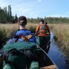 Navigating a bog in the BWCAW