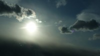 Sky, cloud, sun