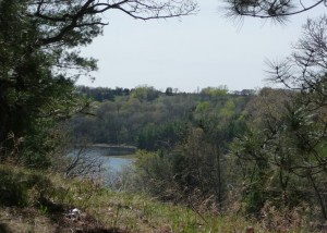 Perch Lake Perch Lake seen from above on a hill