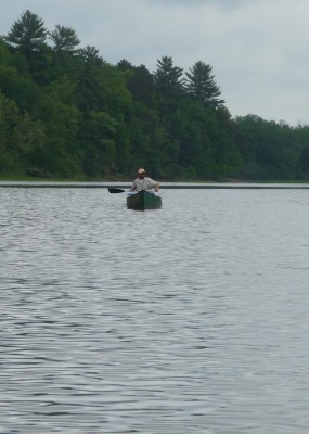 Paddling on the St. Croix River Paddling on the St. Croix River