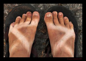 Muddy BWCAW feet