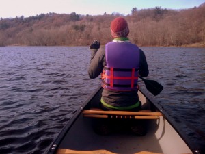 Sam on the St. Croix River, November 2010 Sam on the St. Croix River, November 2010