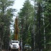A sulfide mining drill site near the BWCAW